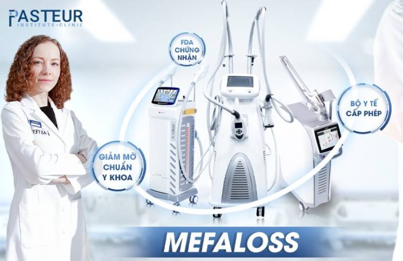 công nghệ giảm béo Mefaloss hiện đại bậc nhát mang lại nhiệu quả nhanh và an toàn