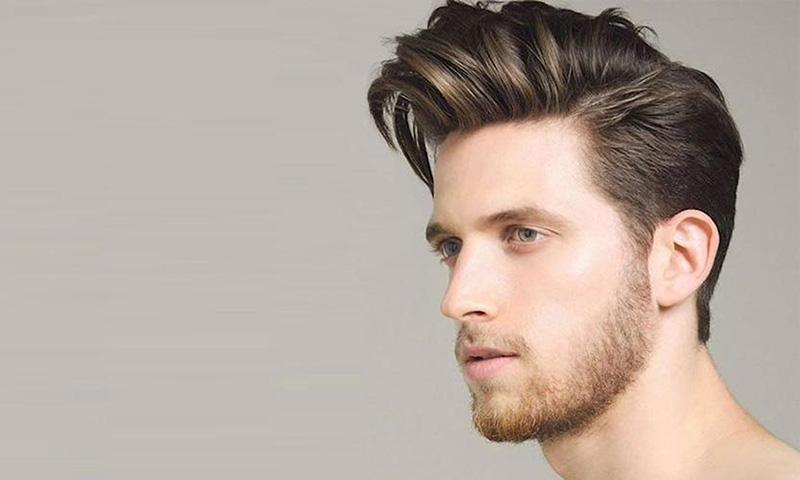 Tóc Pompadour là lựa chọn dành cho nam giới có tóc rễ tre